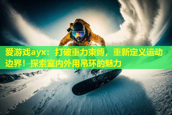 爱游戏ayx：打破重力束缚，重新定义运动边界！探索室内外用吊环的魅力