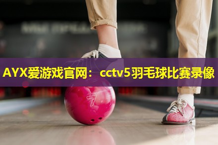 cctv5羽毛球比赛录像